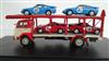 Bisarca Fiat 645N Le Mans 1962, 2x Abarth Simca 1300, 2x Abarth 700 Bialbero.